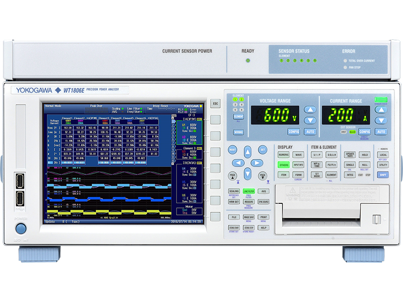 WT1800 High-Performance Power Analyzer (Máy phân tích điện năng hiệu suất cao) | Yokogawa