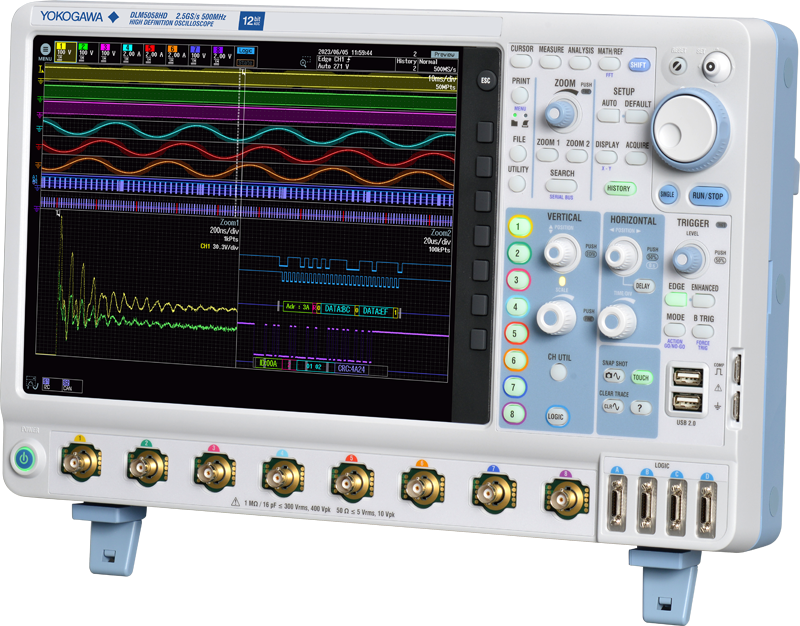 Máy hiện sóng độ phân giải cao dòng DLM5000HD | Yokogawa