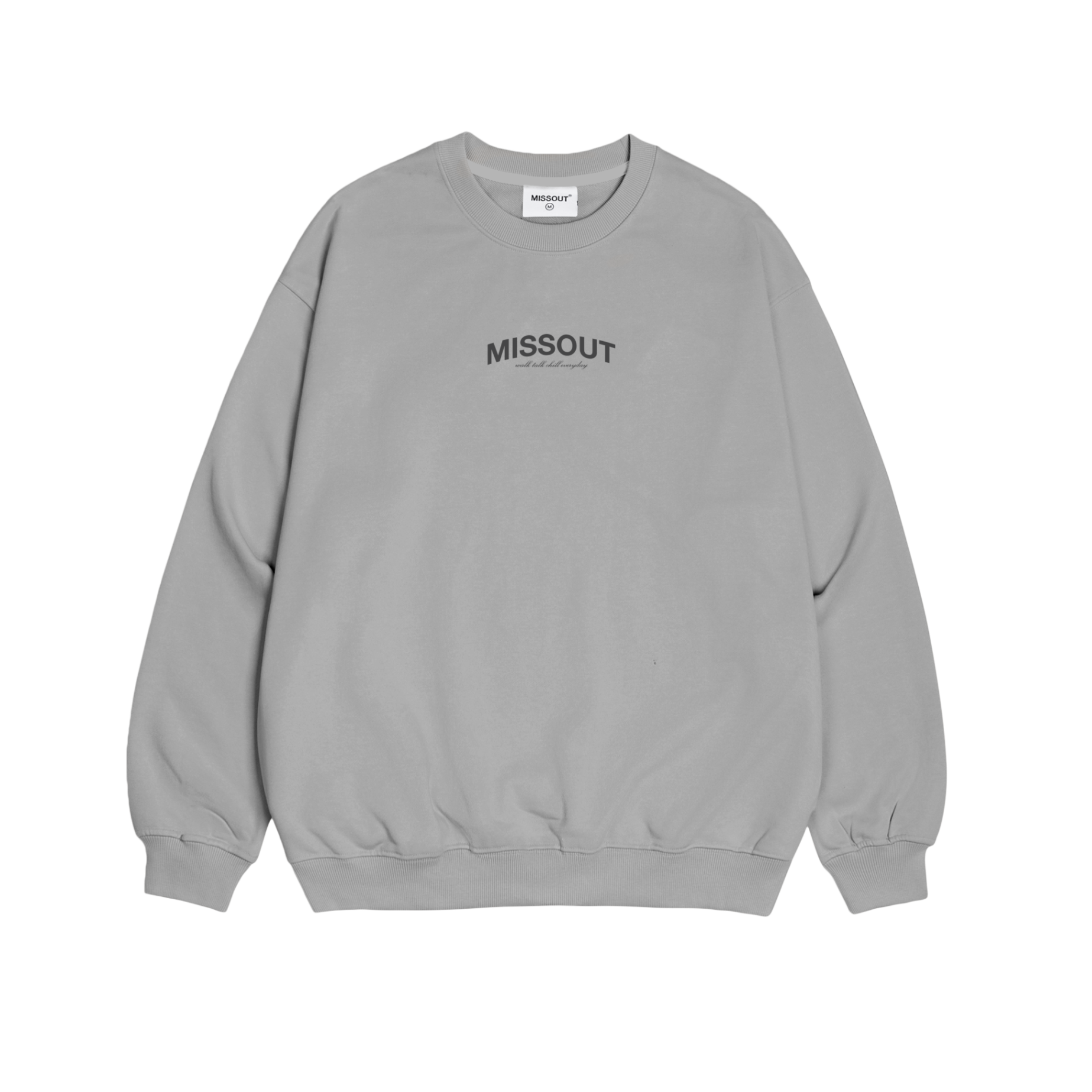 SWEATER CURVED LOGO MISSOUT