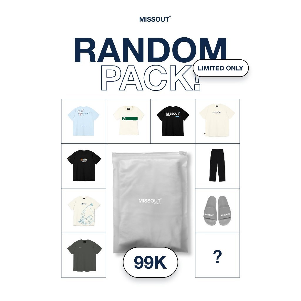 RANDOM PACK - SIZE - S/M/L