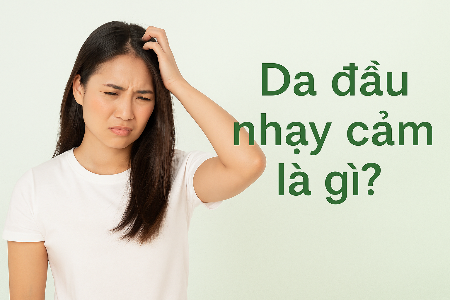 Ngứa – rát – bong tróc: Có thể bạn đang có da đầu nhạy cảm mà không biết!