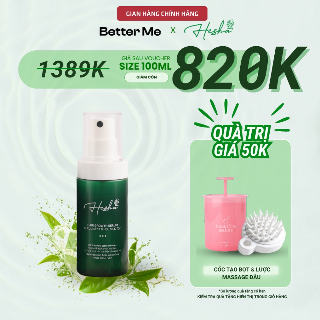 Kích thích mọc tóc Hesha I