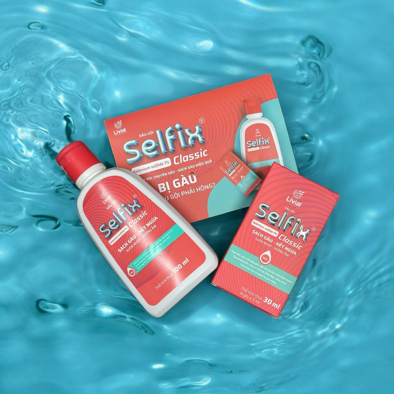 Dầu Gội Selfix Sạch Gàu Hết Ngứa Gấp 3 Lần Cấp Ẩm Thương Hiệu Better Me Dung Tích 100ml