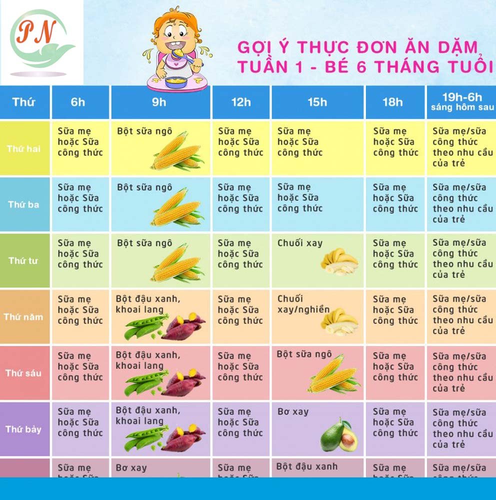 Sổ tay ăn dặm cho bé KidsWorld với nhiều thực đơn cho mẹ bé
