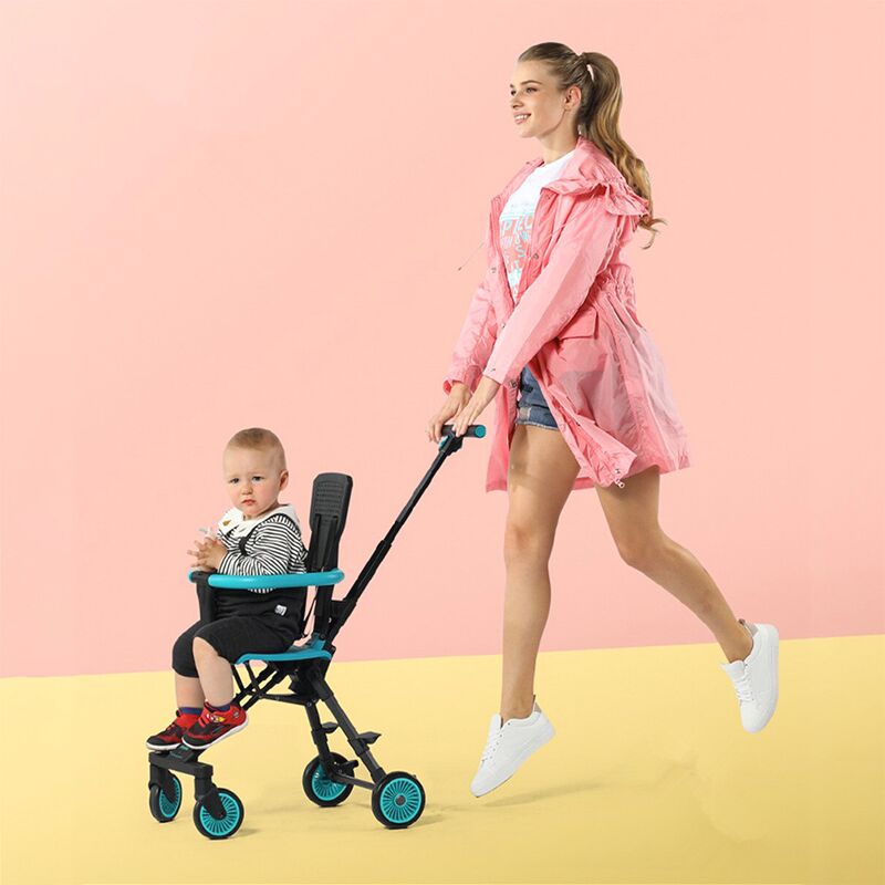 Xe đẩy em bé du lịch gấp gọn đảo chiều siêu nhẹ 3.7kg Vovo Playkids mẫu mới nhất bảo hành 12 tháng