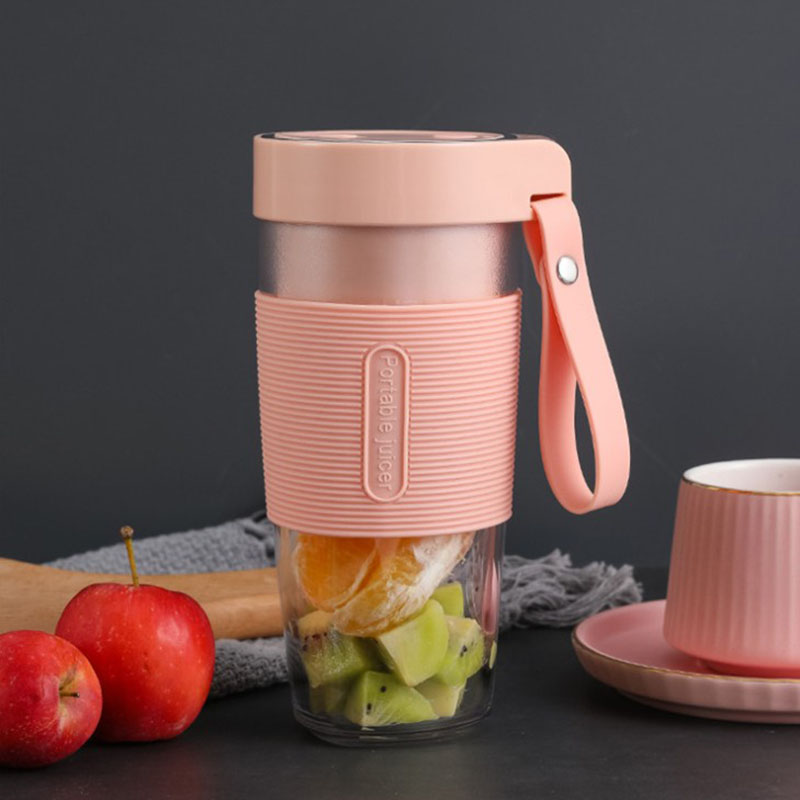 Máy xay sinh tố sạc pin mini không dây cầm tay đa năng dung tích 350ml Portable Juicer TB0303-05 thuận tiện khi mang đi du lịch