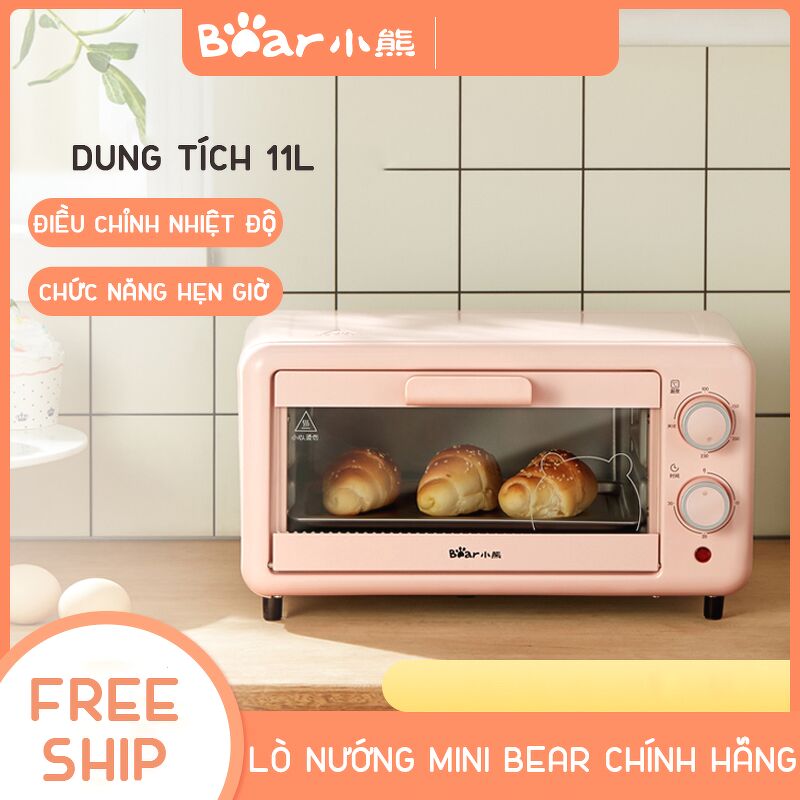 Lò nướng mini Bear chính hãng dung tích 11 lít