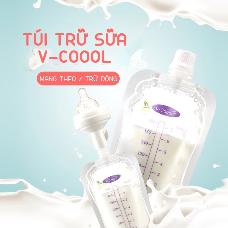 Túi Trữ Sữa vcool