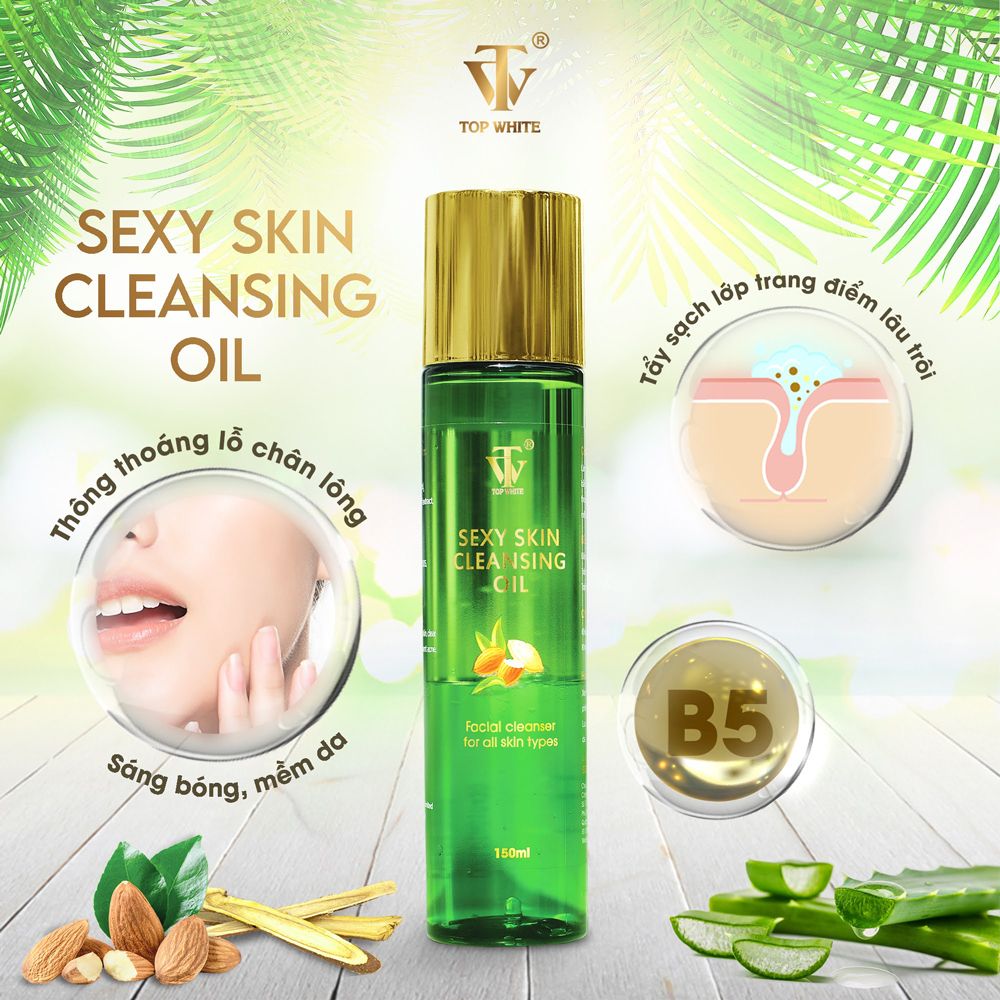 Dầu tẩy trang Top White Sexy Skin Cleansing Oil