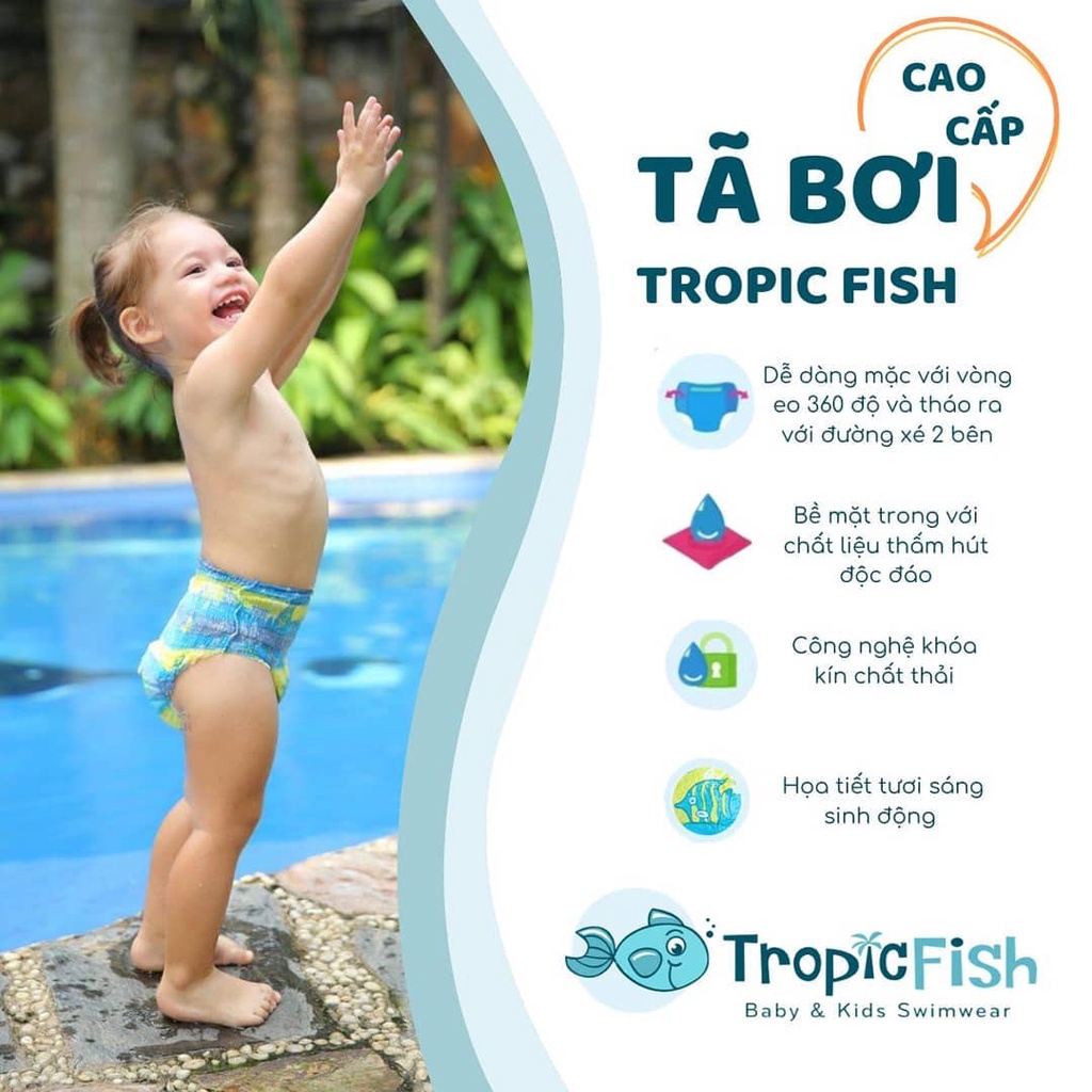 Tã Quần Bơi Cho Bé TropicFish