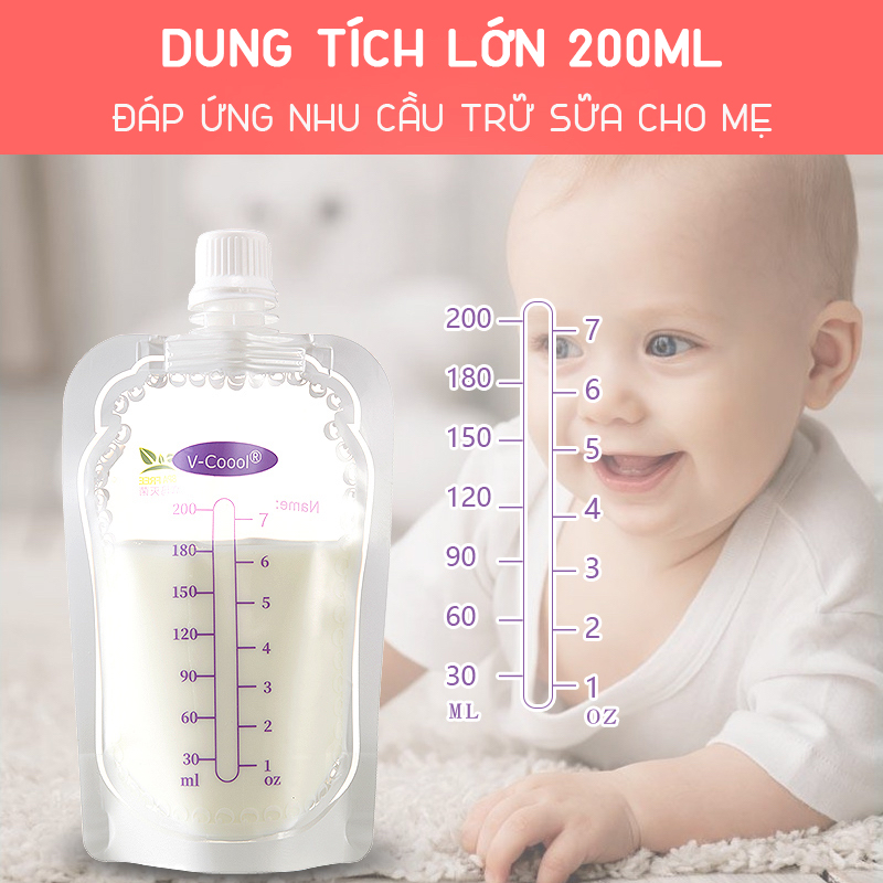 Túi Trữ Sữa vcool