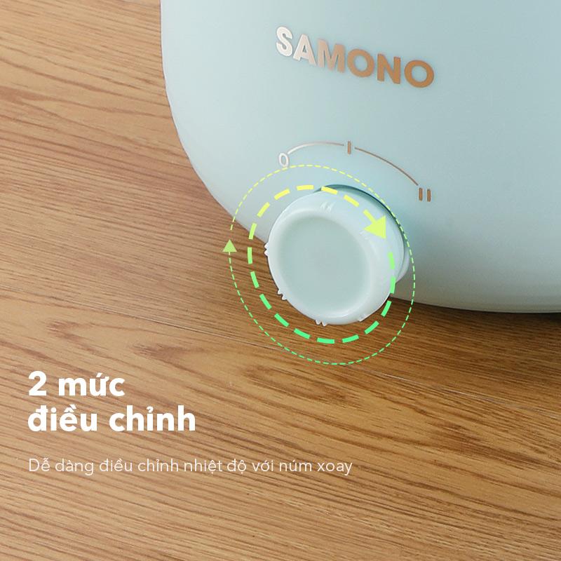 Nồi điện đa năng SAMONO SW-DG01 1.2L kèm vỉ hấp Bảo hành 12 tháng