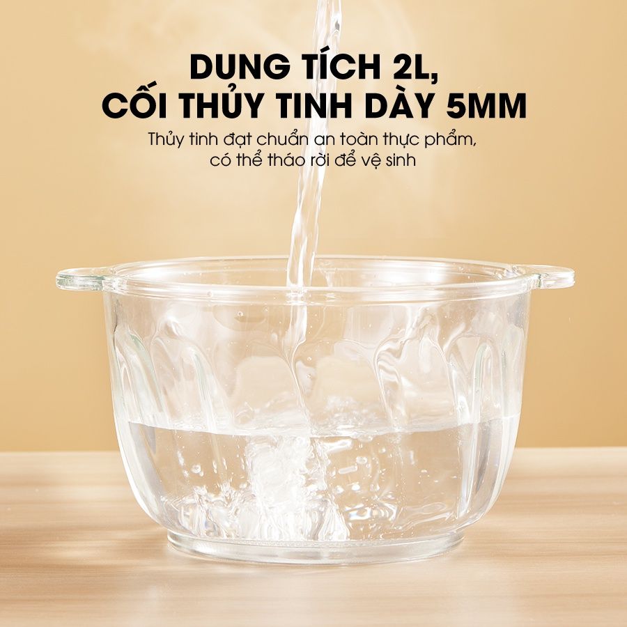 Máy xay thực phẩm Samono SW-C300 Dung tích 2L công suất lớn 350W say đa năng thịt củ tỏi ớt