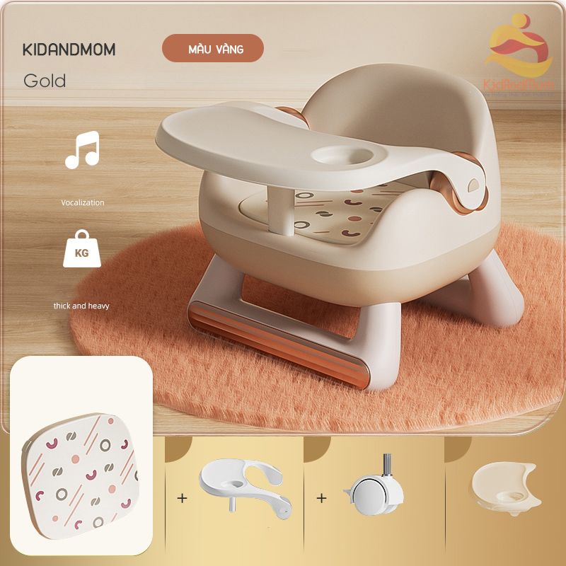 Ghế ăn dặm cho bé KidAndMom BC23 đa năng chống trượt cho bé từ 6 tháng - 6 tuổi