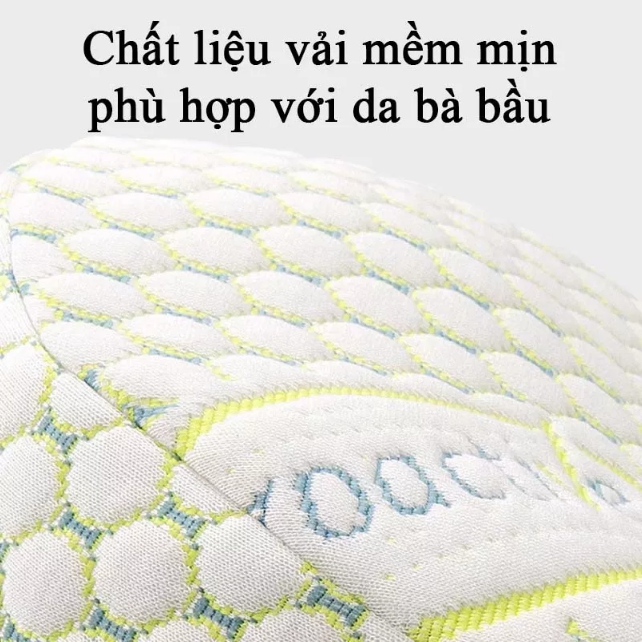 Gối bầu cánh tiên Oogaa giảm tối đa đau lưng, nâng đỡ vùng bụng hỗ trợ mẹ và bé ngủ ngon giấc tặng kèm gối phụ