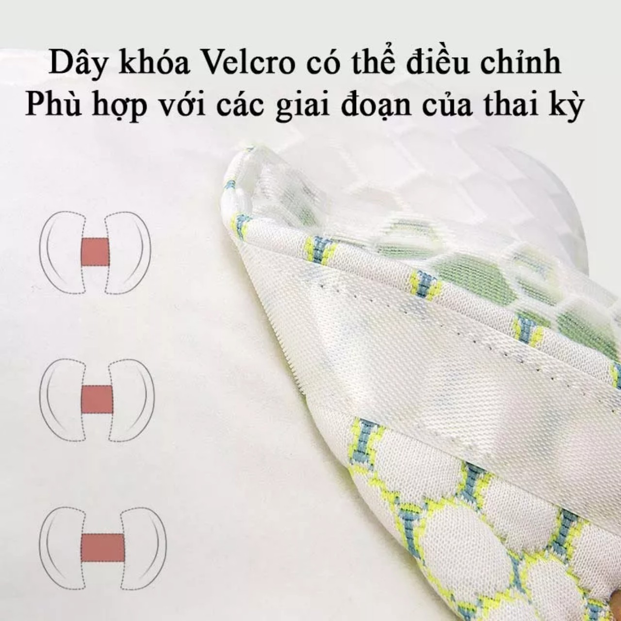 Gối bầu cánh tiên Oogaa giảm tối đa đau lưng, nâng đỡ vùng bụng hỗ trợ mẹ và bé ngủ ngon giấc tặng kèm gối phụ