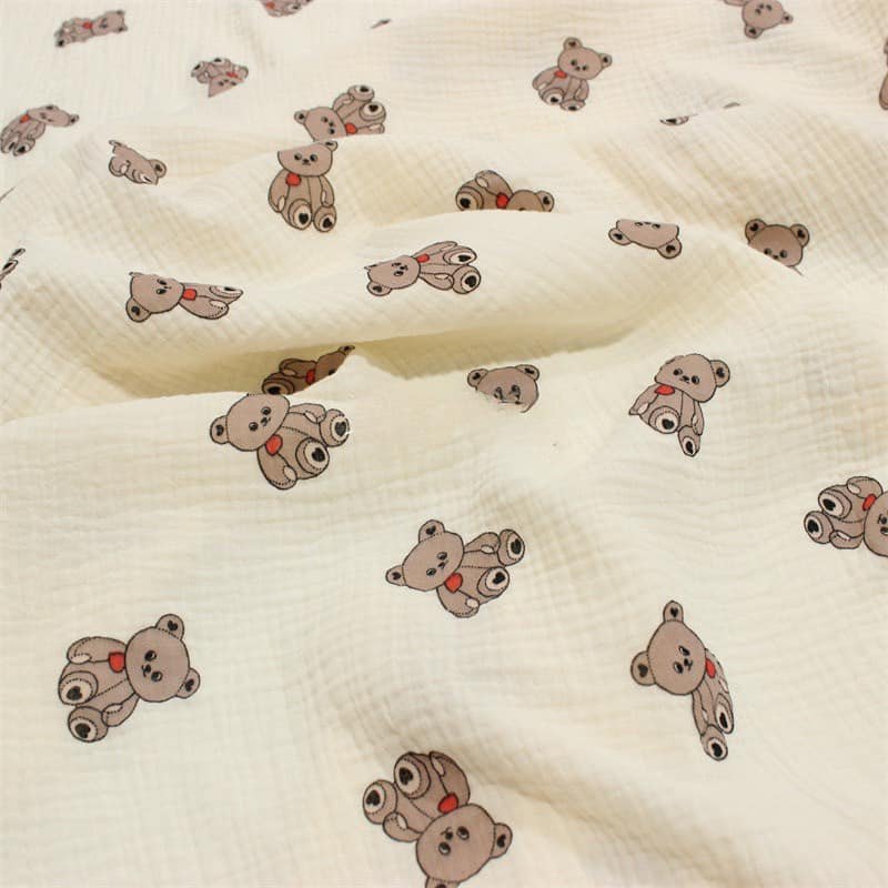 Khăn đa năng cho bé Bunny sợi tre vải xô Muslin 2 lớp làm khăn tắm, khăn quấn, chăn mỏng kích thước 1mx1m