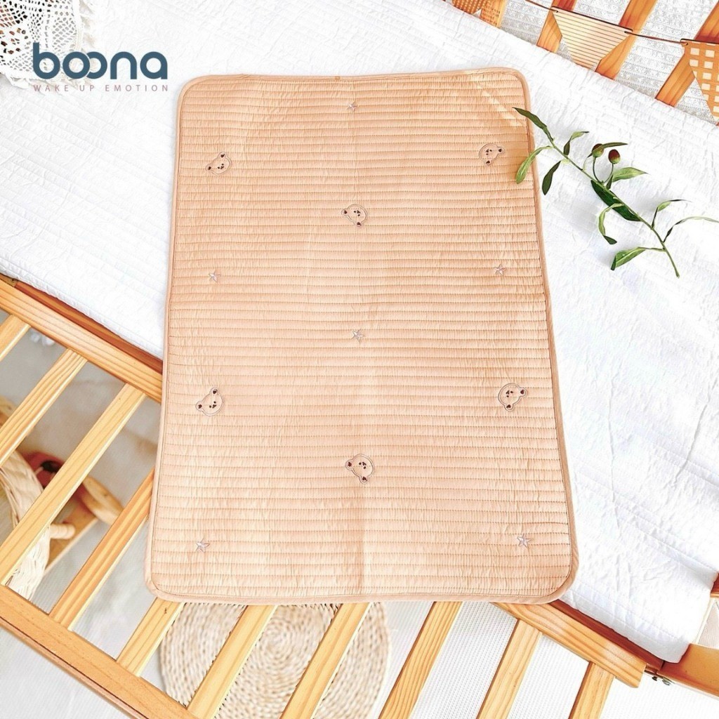 Lót Chống Thấm Trần Bông Thêu Boona Lót Chống Thấm Kích Thước 50x70cm