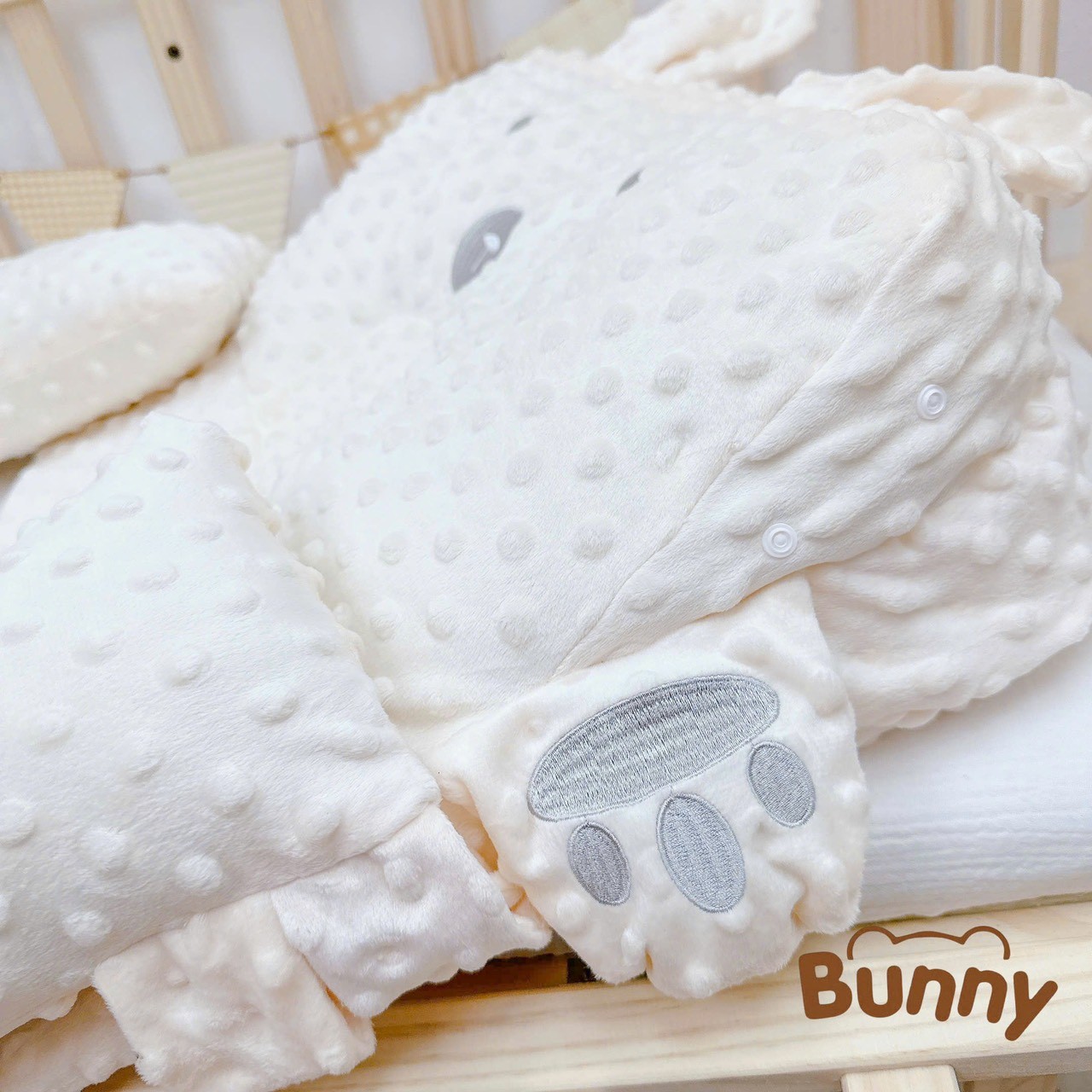 Đệm chống trào ngược Bunny thế hệ mới siêu xịn sò đa năng làm gối chống bẹp đầu, làm gối chống trào ngược, làm đệm ngủ đúng tư thế