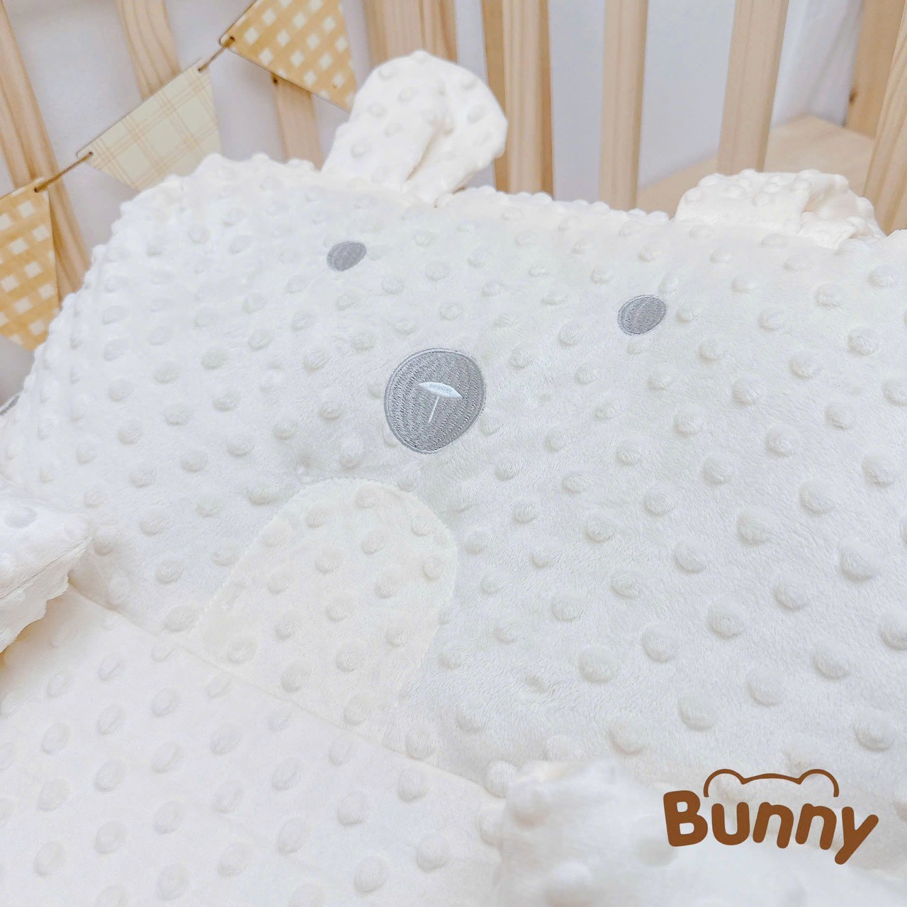 Đệm chống trào ngược Bunny thế hệ mới siêu xịn sò đa năng làm gối chống bẹp đầu, làm gối chống trào ngược, làm đệm ngủ đúng tư thế