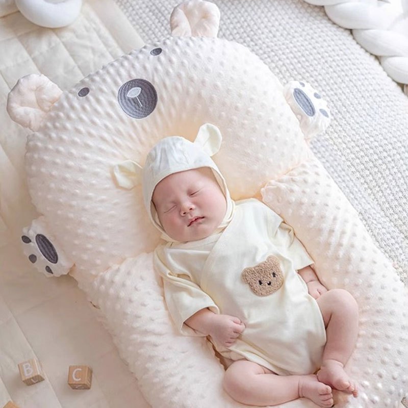 Đệm chống trào ngược Bunny thế hệ mới siêu xịn sò đa năng làm gối chống bẹp đầu, làm gối chống trào ngược, làm đệm ngủ đúng tư thế