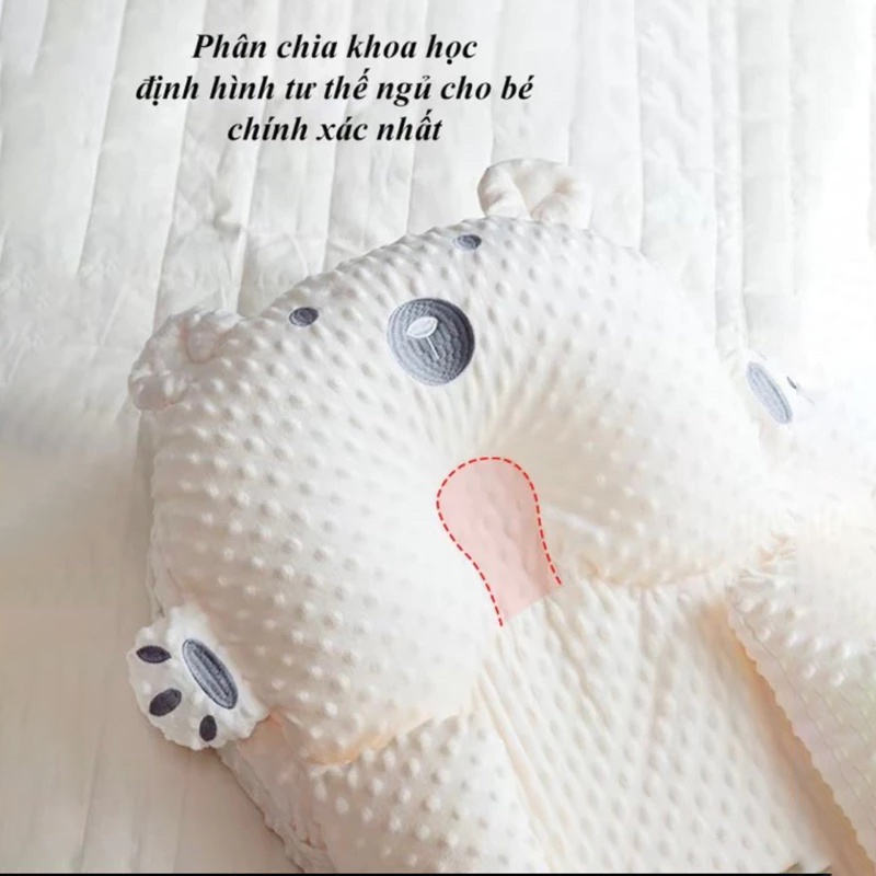 Đệm chống trào ngược Bunny thế hệ mới siêu xịn sò đa năng làm gối chống bẹp đầu, làm gối chống trào ngược, làm đệm ngủ đúng tư thế