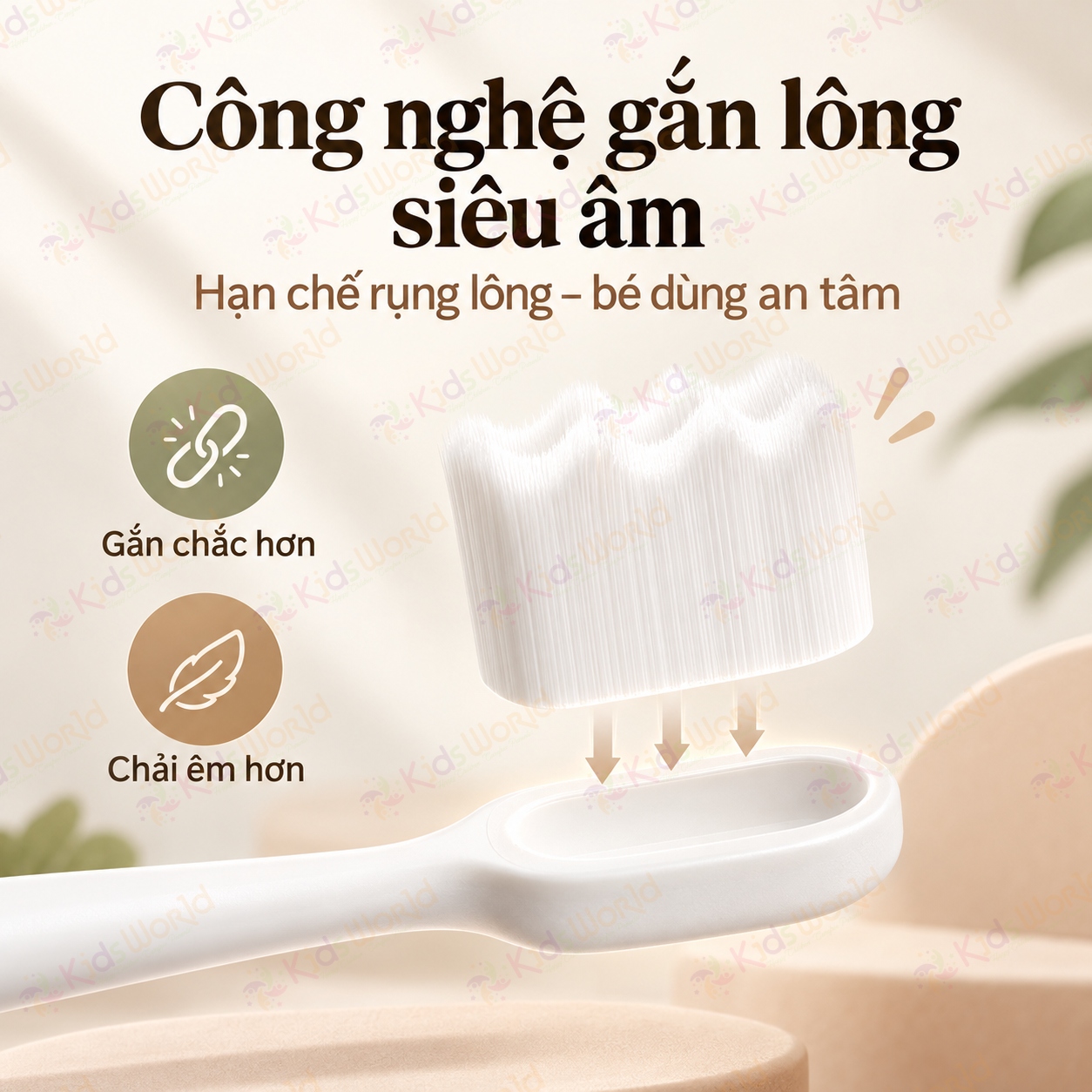 Bàn chải đánh răng cho bé hình sư tử 1–10 tuổi, lông siêu mềm 80 micron, tay cầm chống trượt