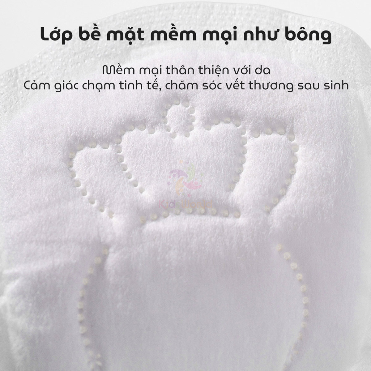 Băng vệ sinh cho mẹ sau sinh Wai Puerperal Sanitary Napkin đủ size dùng trong 1 tháng, thấm hút gấp 20 lần, khô thoáng