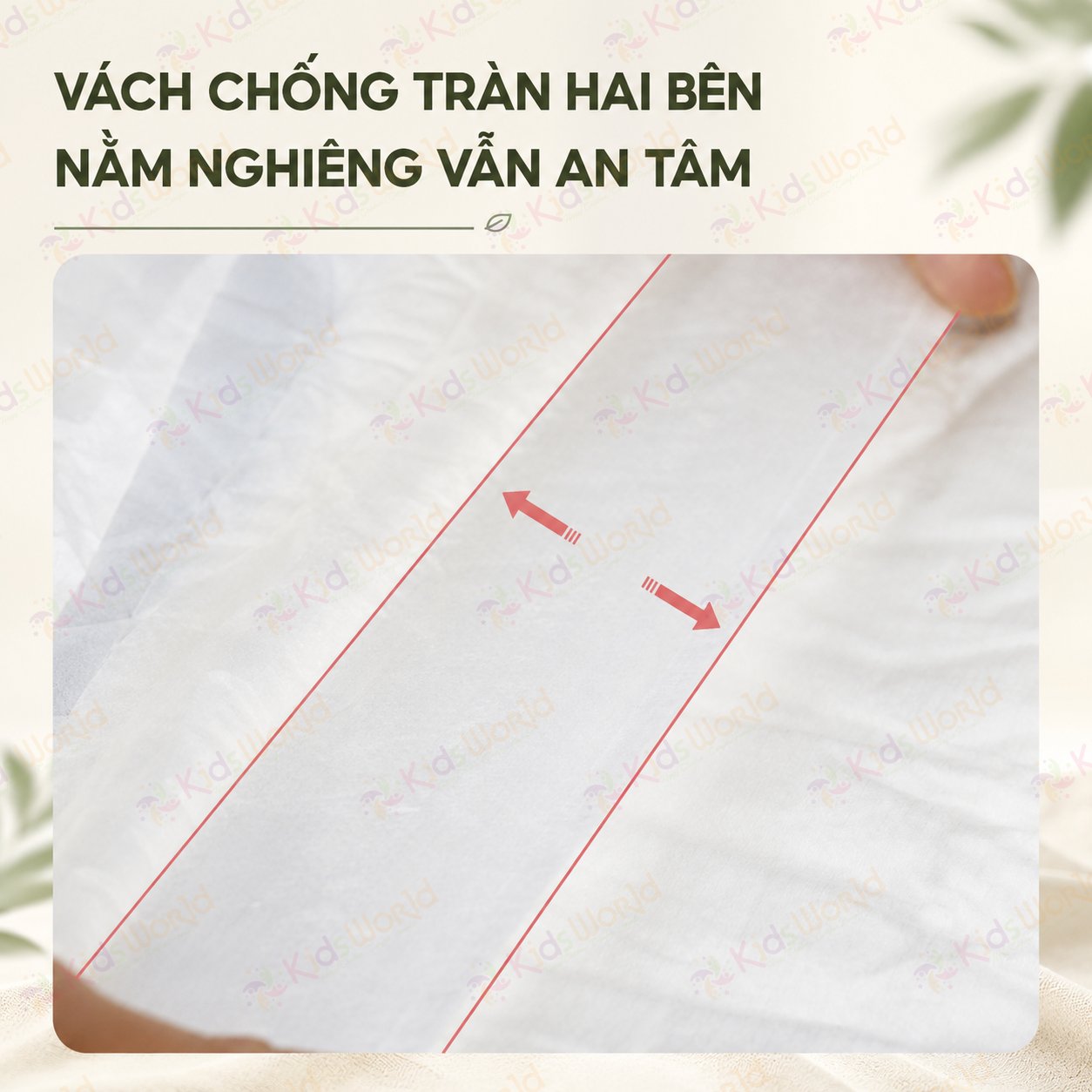 Băng vệ sinh dạng quần cho mẹ sau sinh Wai Puerperal Sanitary Napkin bịch 3 miếng thấm hút tốt có cân định lượng tiện lợi