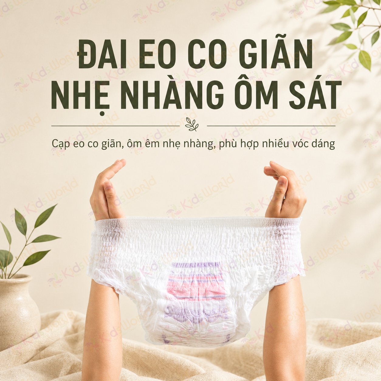 Băng vệ sinh dạng quần dùng 1 lần WAI Disposable Period Underwear chống tràn 3D thiết kế dành cho mẹ bầu, mẹ sau sinh, phụ nữ trong kỳ kinh nguyệt lượng nhiều