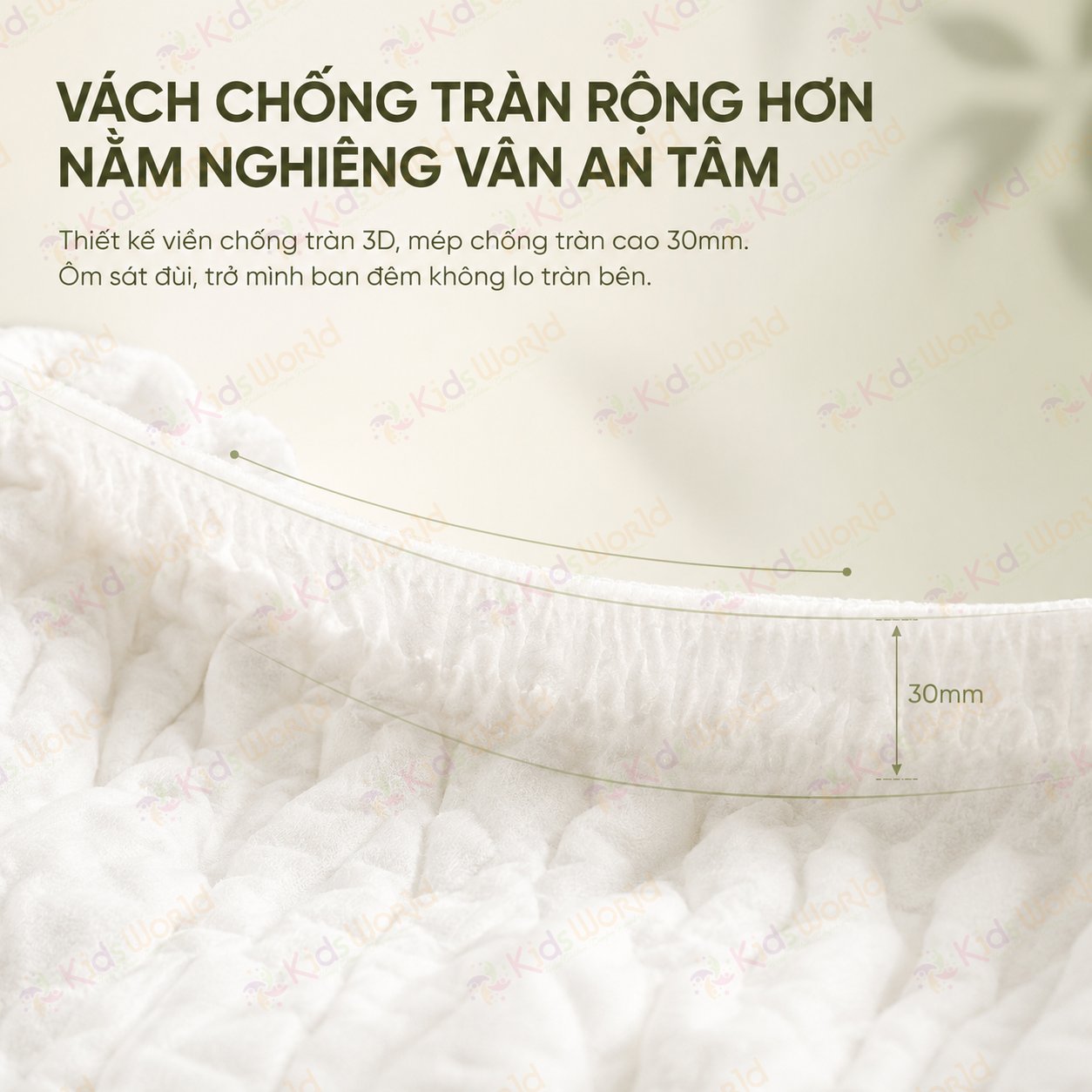 Băng vệ sinh dạng quần dùng 1 lần WAI Disposable Period Underwear chống tràn 3D thiết kế dành cho mẹ bầu, mẹ sau sinh, phụ nữ trong kỳ kinh nguyệt lượng nhiều
