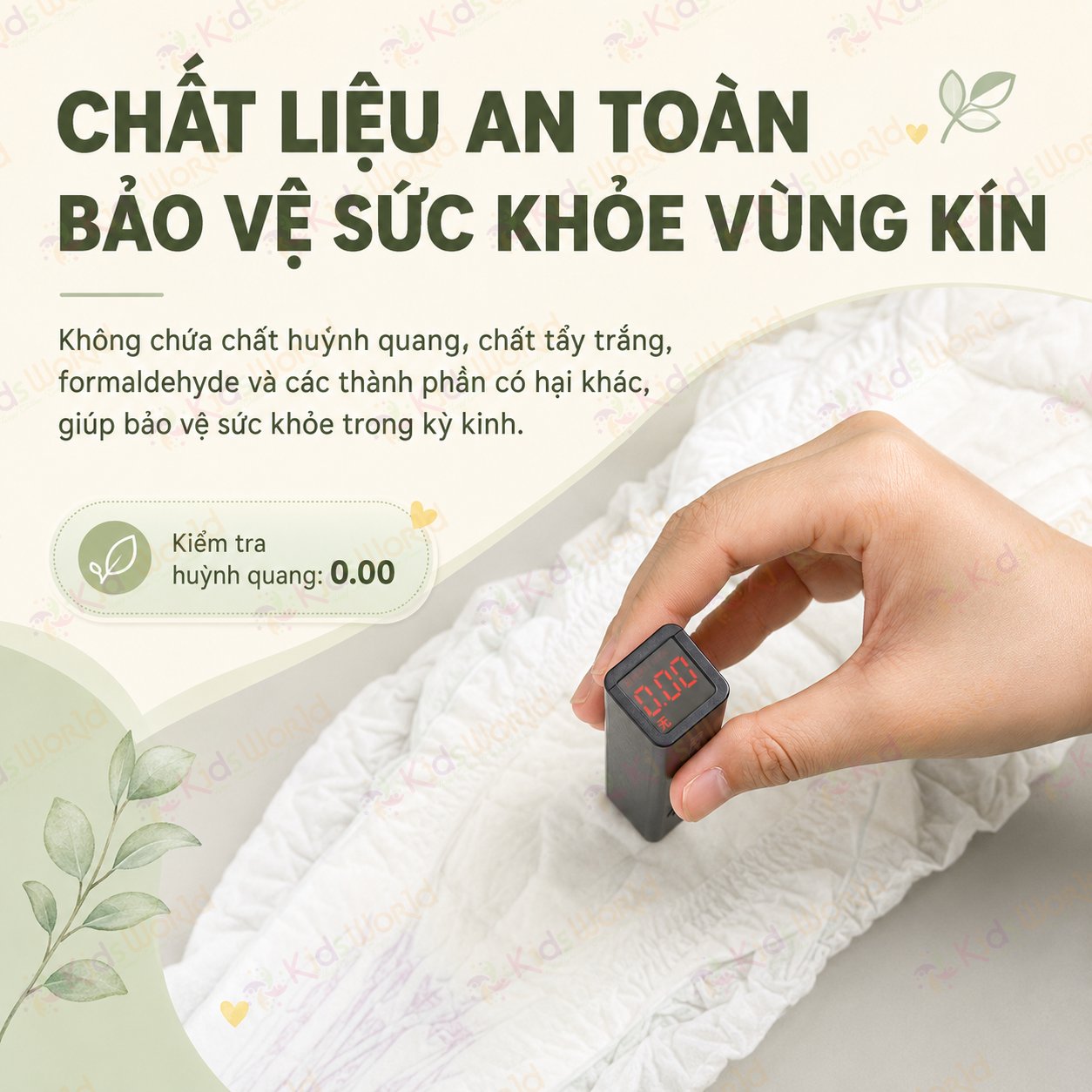 Băng vệ sinh dạng quần dùng 1 lần WAI Disposable Period Underwear chống tràn 3D thiết kế dành cho mẹ bầu, mẹ sau sinh, phụ nữ trong kỳ kinh nguyệt lượng nhiều
