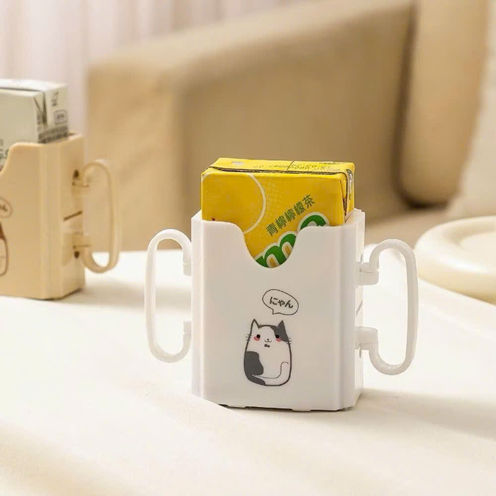 Hộp đựng sữa hộp UTOOKII có quai cầm giúp bé tự uống sữa hộp dễ dàng nhựa PP cao cấp an toàn