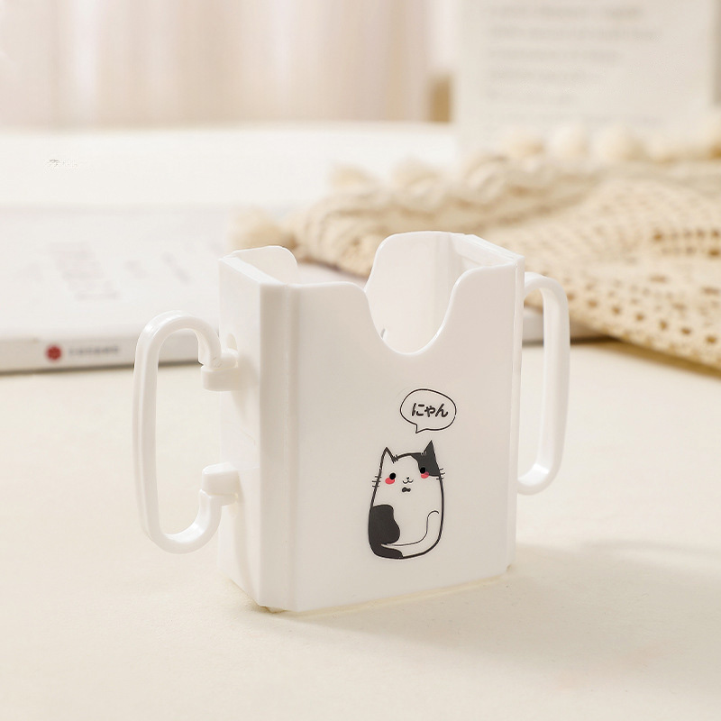 Hộp đựng sữa hộp UTOOKII có quai cầm giúp bé tự uống sữa hộp dễ dàng nhựa PP cao cấp an toàn