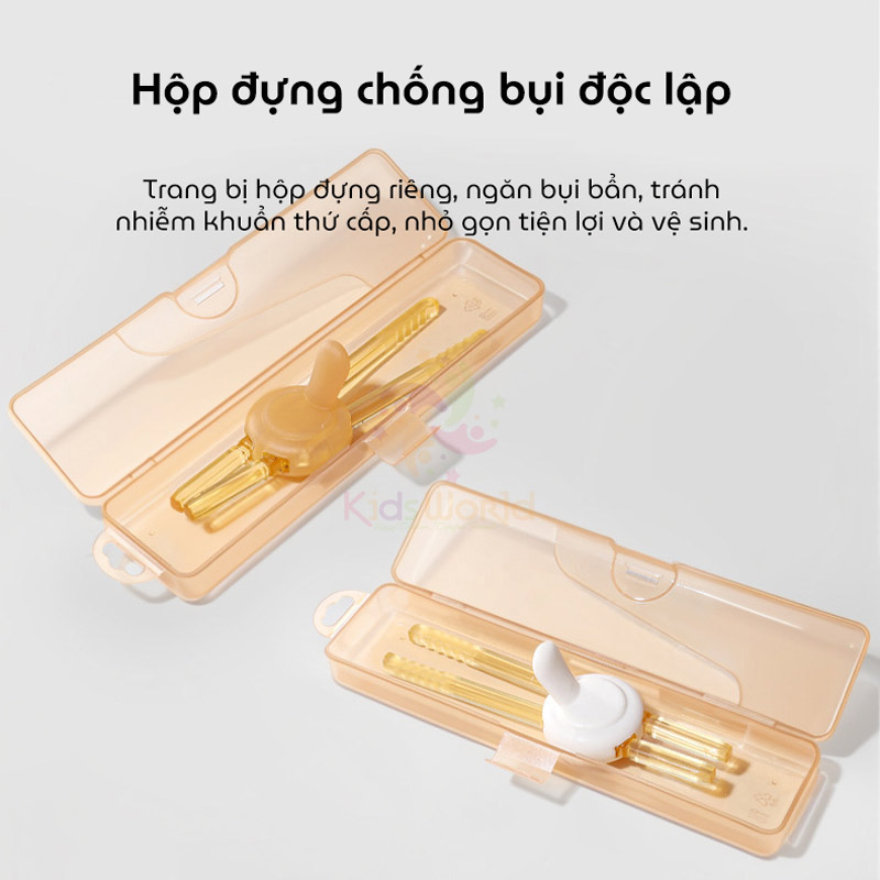 Đũa tập ăn cho bé đũa tập gắp hình Hổ dễ thương chất liệu PPSU cao cấp cho trẻ 1-6 tuổi giúp bé dễ cầm nắm