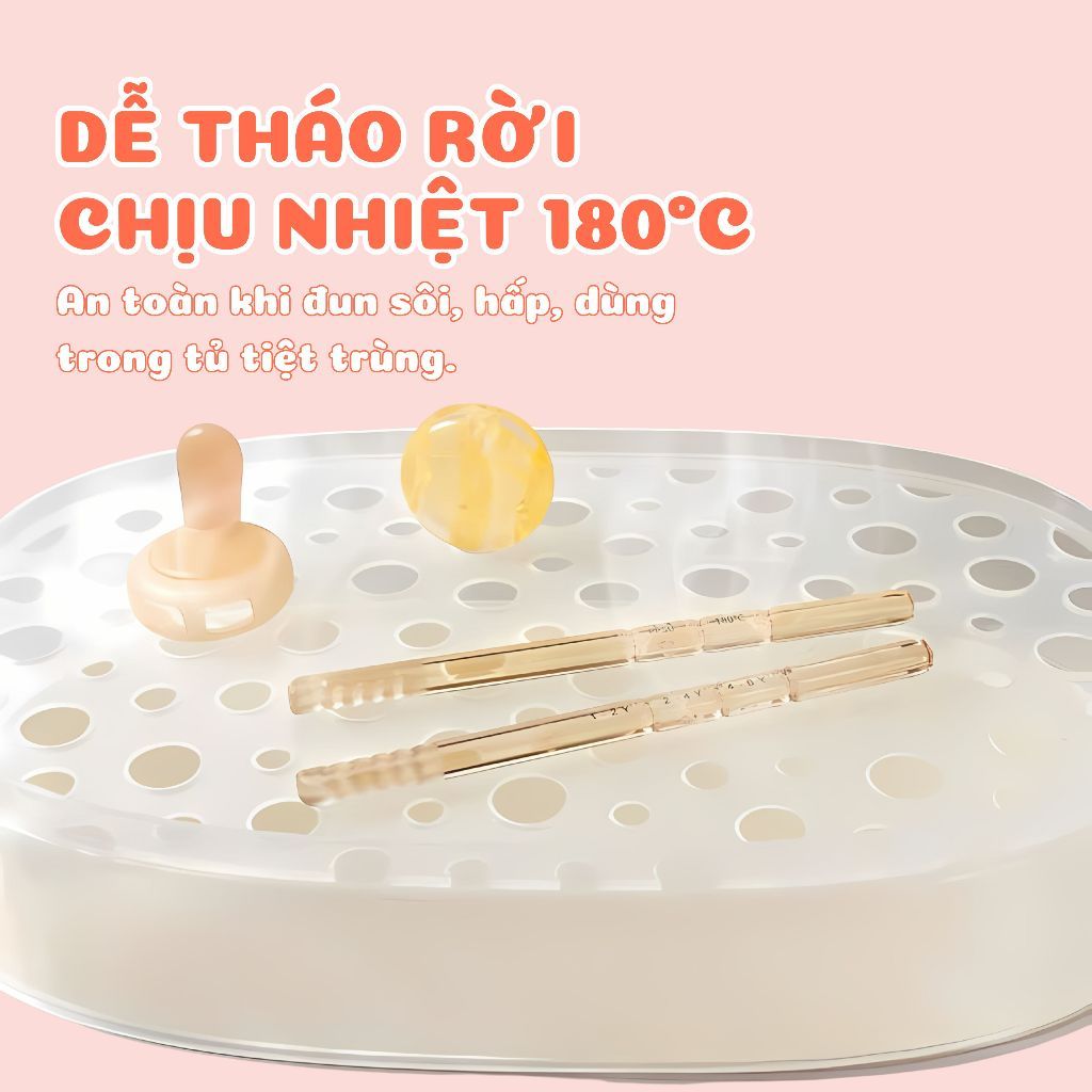 Đũa tập gắp xỏ ngón Youkebei chất liệu PPSU cao cấp hoạ tiết dễ thương cho bé 1-6 tuổi