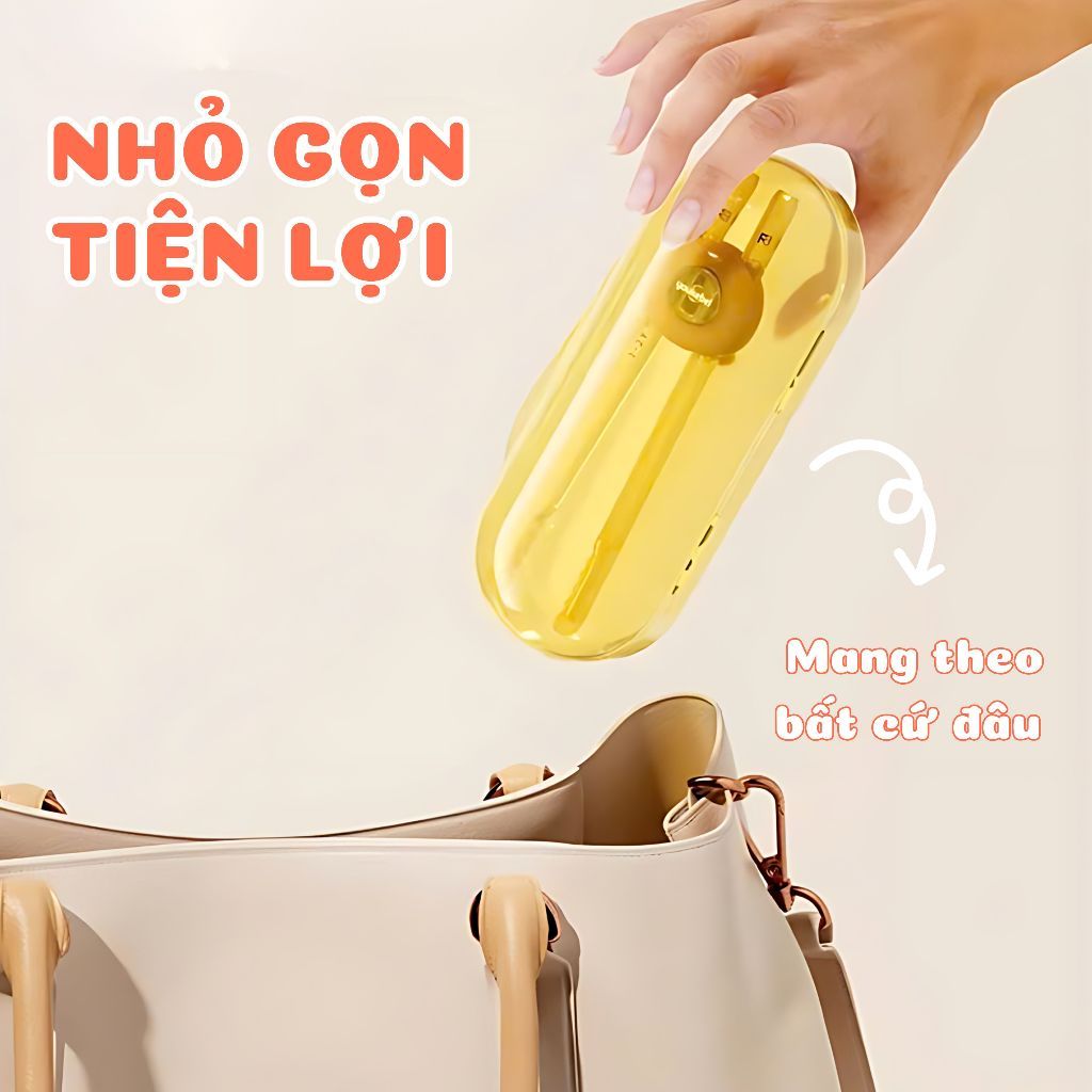 Đũa tập gắp xỏ ngón Youkebei chất liệu PPSU cao cấp hoạ tiết dễ thương cho bé 1-6 tuổi