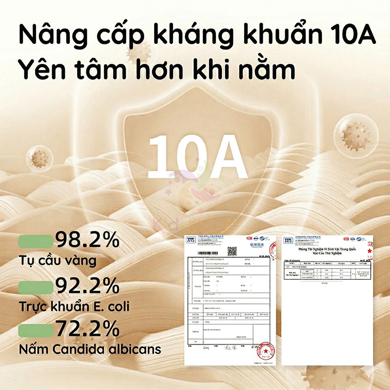 Gối chống trào ngược cho bé cao cấp hoạ tiết cổ tích với thiết kế bàn tay vỗ về thông minh mang lại giấc ngủ sâu