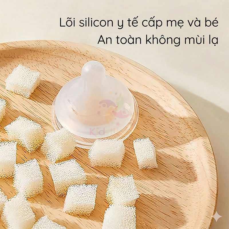 Gối định hình đầu cho bé 0-6 tháng hoạ tiết cổ tích giúp điều chỉnh và ngăn ngừa hội chứng đầu bẹt