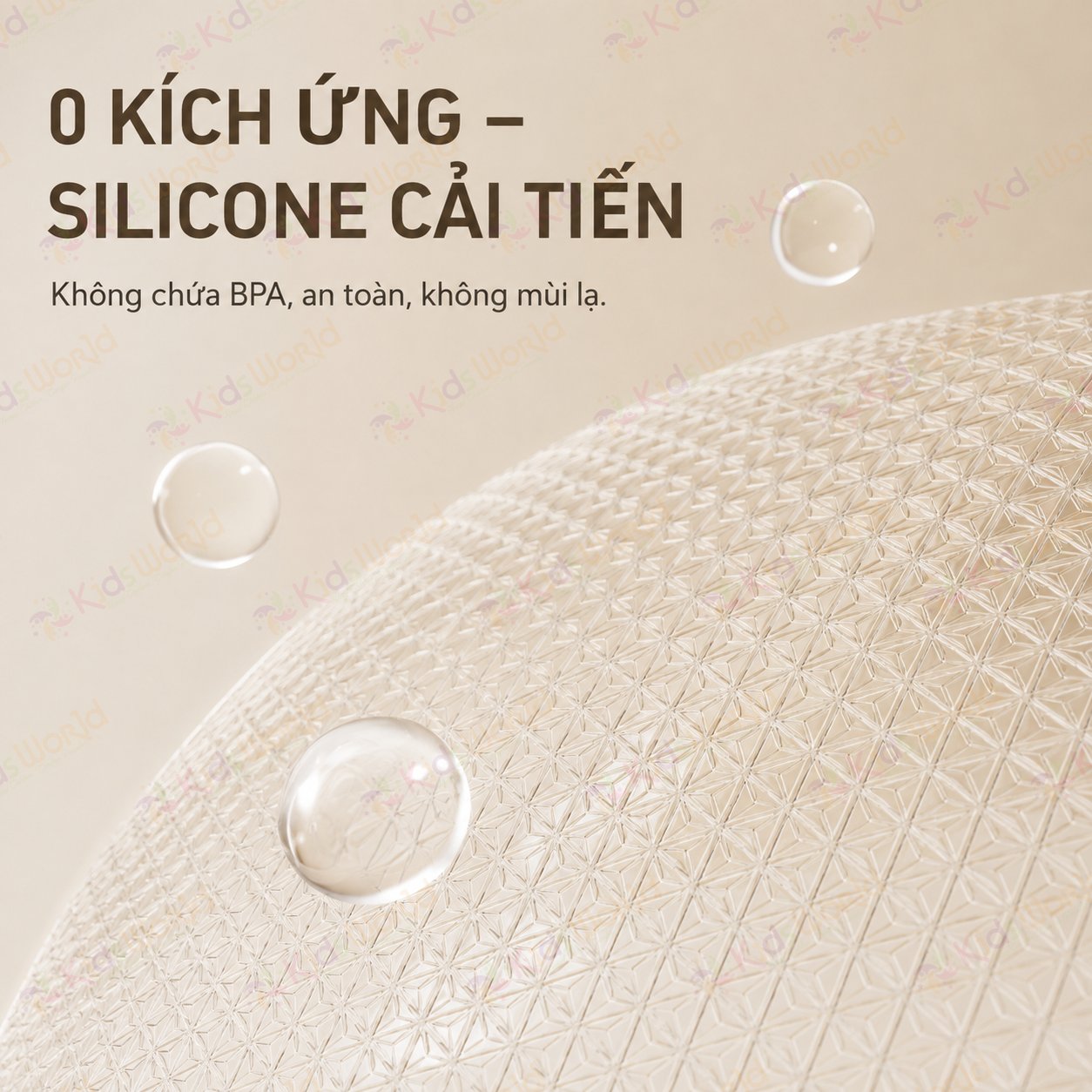 Hộp 30 miếng dán tai chống nước WAI Silicone Ear Patch 30 cho bé từ sơ sinh, bảo vệ tai khi tắm gội, bơi lội, gội đầu, êm da dễ gỡ