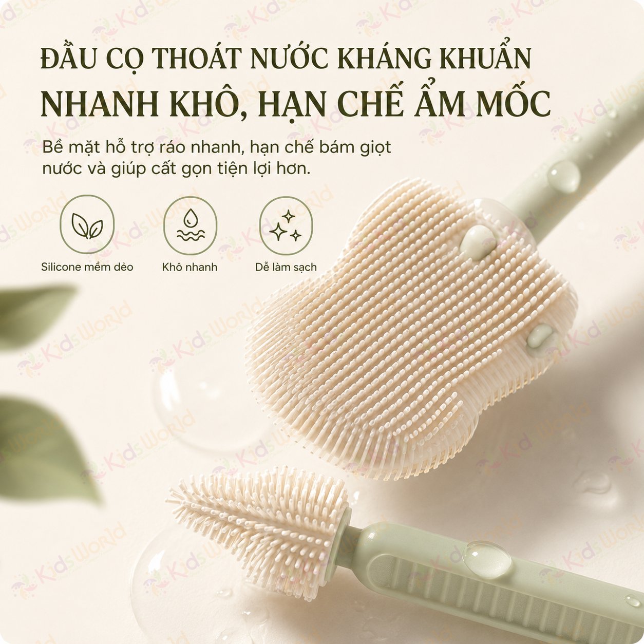 Hộp cọ rửa bình sữa 10in1 silicone cao cấp đa năng, tiện mang theo, tặng kèm chai chiết nước rửa bình, dùng cho bình sữa,núm ti, ống hút,cốc tập uống