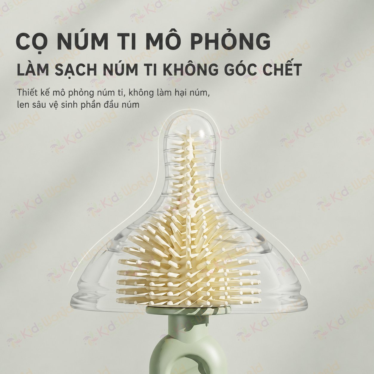 Hộp cọ rửa bình sữa silicone 6in1 gấp gọn tiện mang theo, bộ cọ vệ sinh bình sữa đa năng dùng cho bình sữa, núm ti, ống hút, miệng cốc