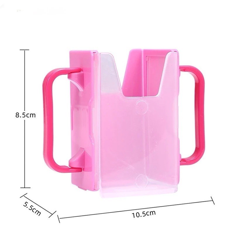 Hộp đựng đồ uống sữa, sữa hộp cho trẻ em, Hộp đựng cốc nước bằng silicon có thể điều chỉnh, có tay cầm