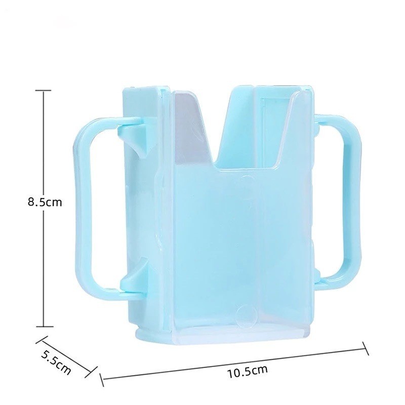 Hộp đựng đồ uống sữa, sữa hộp cho trẻ em, Hộp đựng cốc nước bằng silicon có thể điều chỉnh, có tay cầm