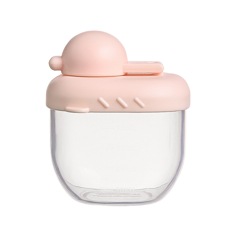 Hộp đựng sữa bột cho bé Little Duck Milk Powder dung tích 70ml chất liệu nhựa PP cao cấp an toàn