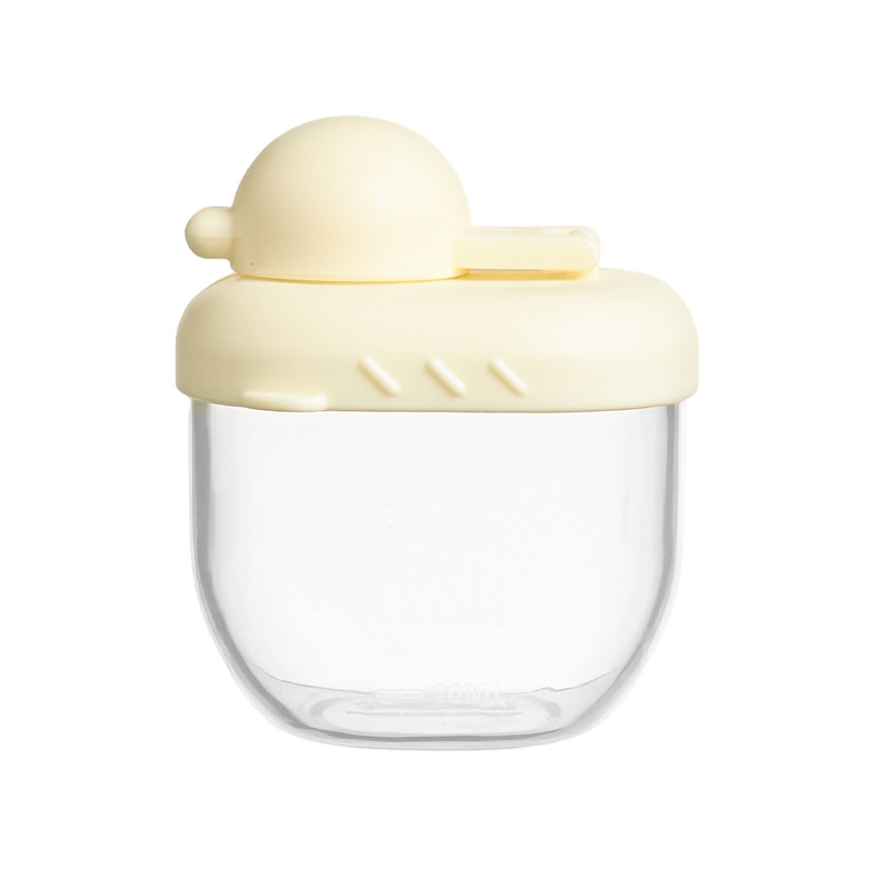 Hộp đựng sữa bột cho bé Little Duck Milk Powder dung tích 70ml chất liệu nhựa PP cao cấp an toàn