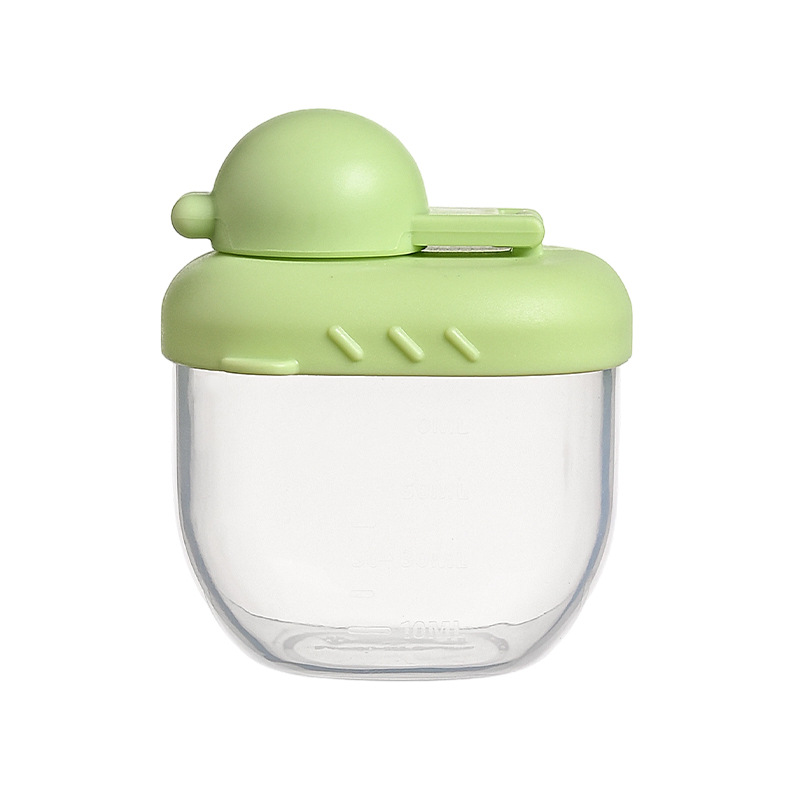 Hộp đựng sữa bột cho bé Little Duck Milk Powder dung tích 70ml chất liệu nhựa PP cao cấp an toàn