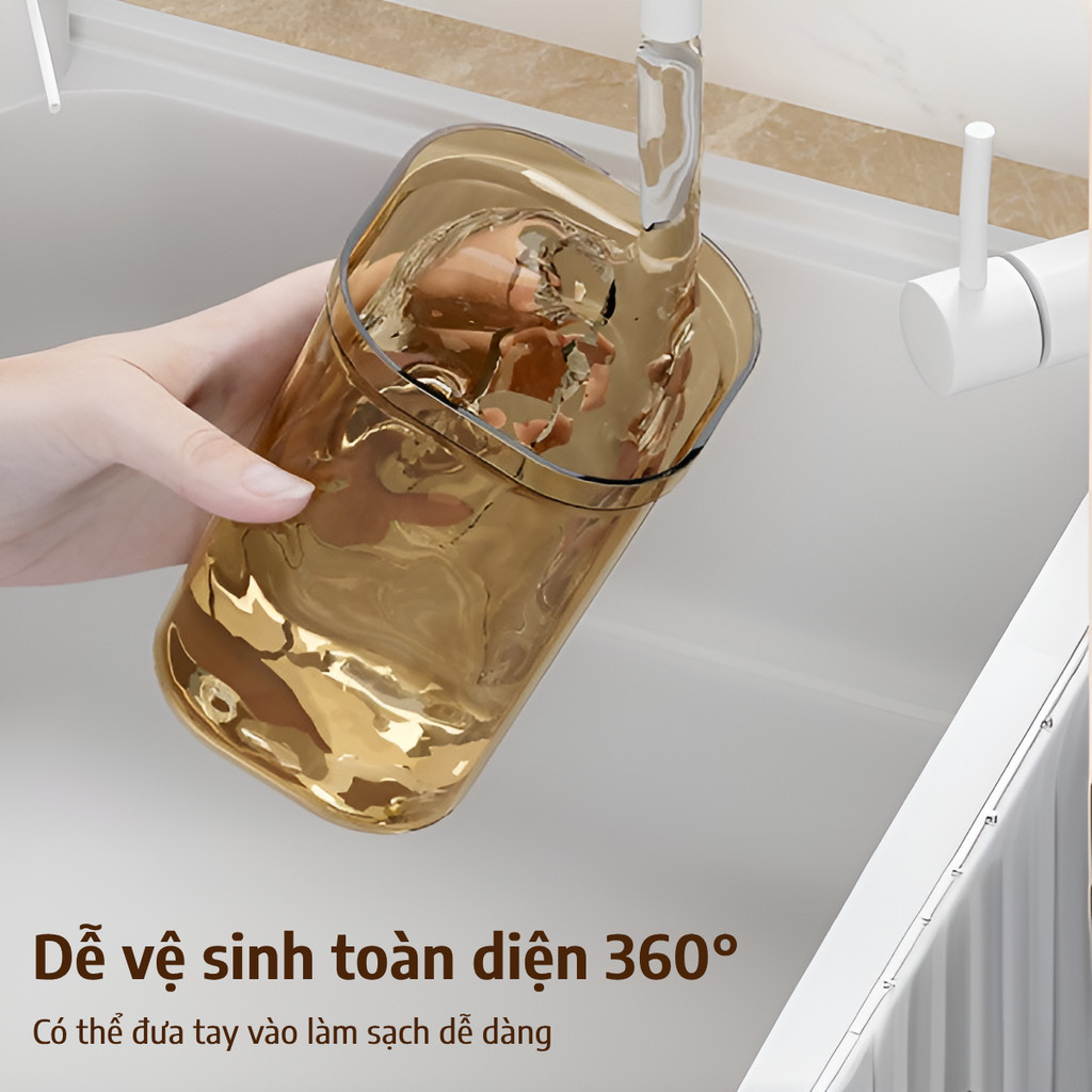 Hộp đựng sữa bột cho bé, hộp trữ sữa bột chống ẩm, chống côn trùng bảo quản chân không tặng kèm muỗng