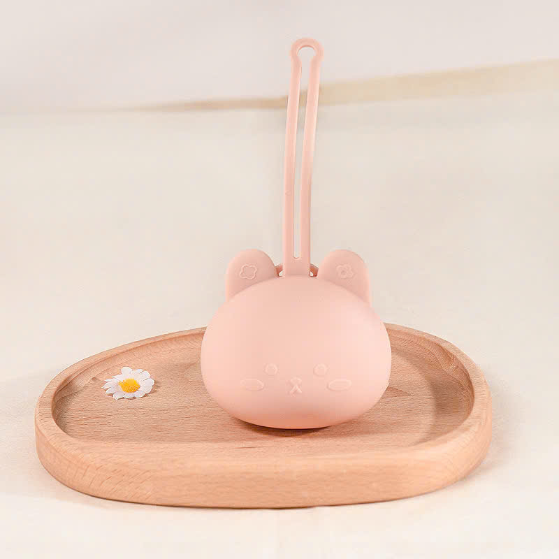 Hộp đựng ti giả cho bé KidsWorld hình thú chất liệu silicon cao cấp thiết kế móc treo thuận tiện mang theo khi đi ra ngoài