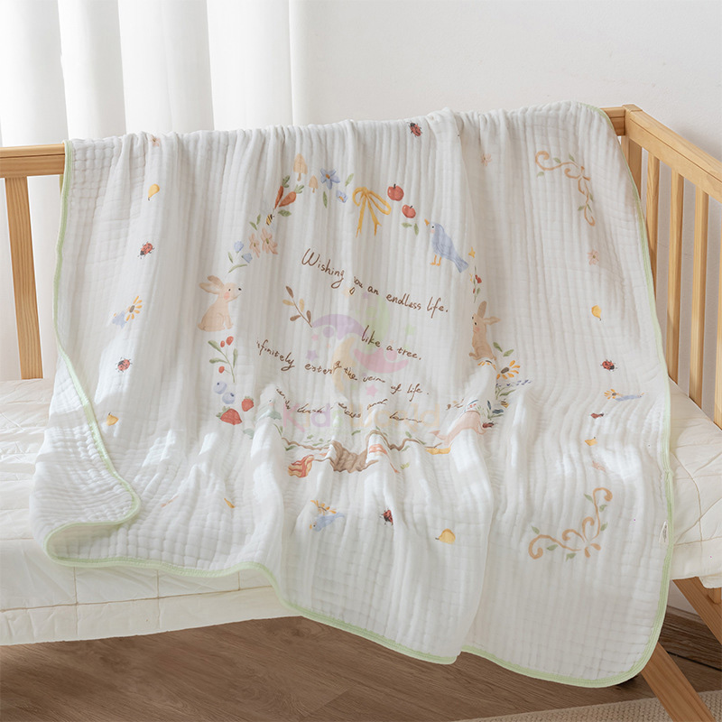 Khăn tắm sợi tre 6 lớp 110x110cm Bamboo Cotton khăn xô cao cấp chăn đắp cho bé sơ sinh mềm mại êm ái